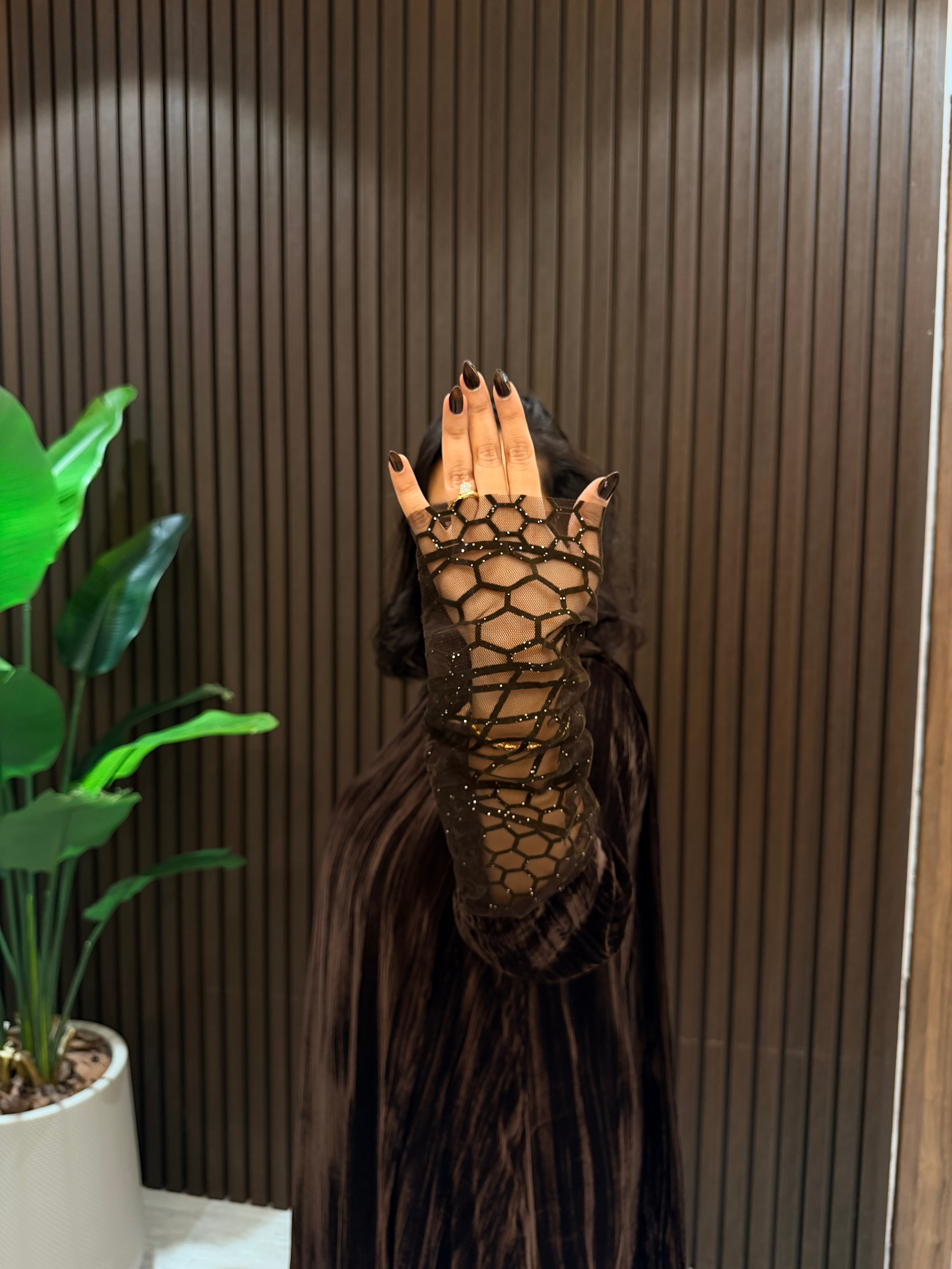 دراعة شاهه - بني محروق