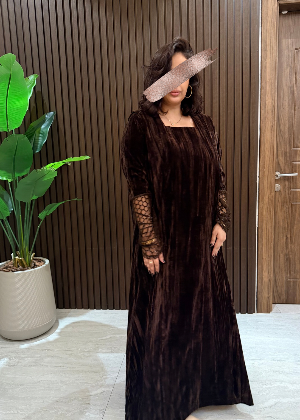 دراعة شاهه - بني محروق